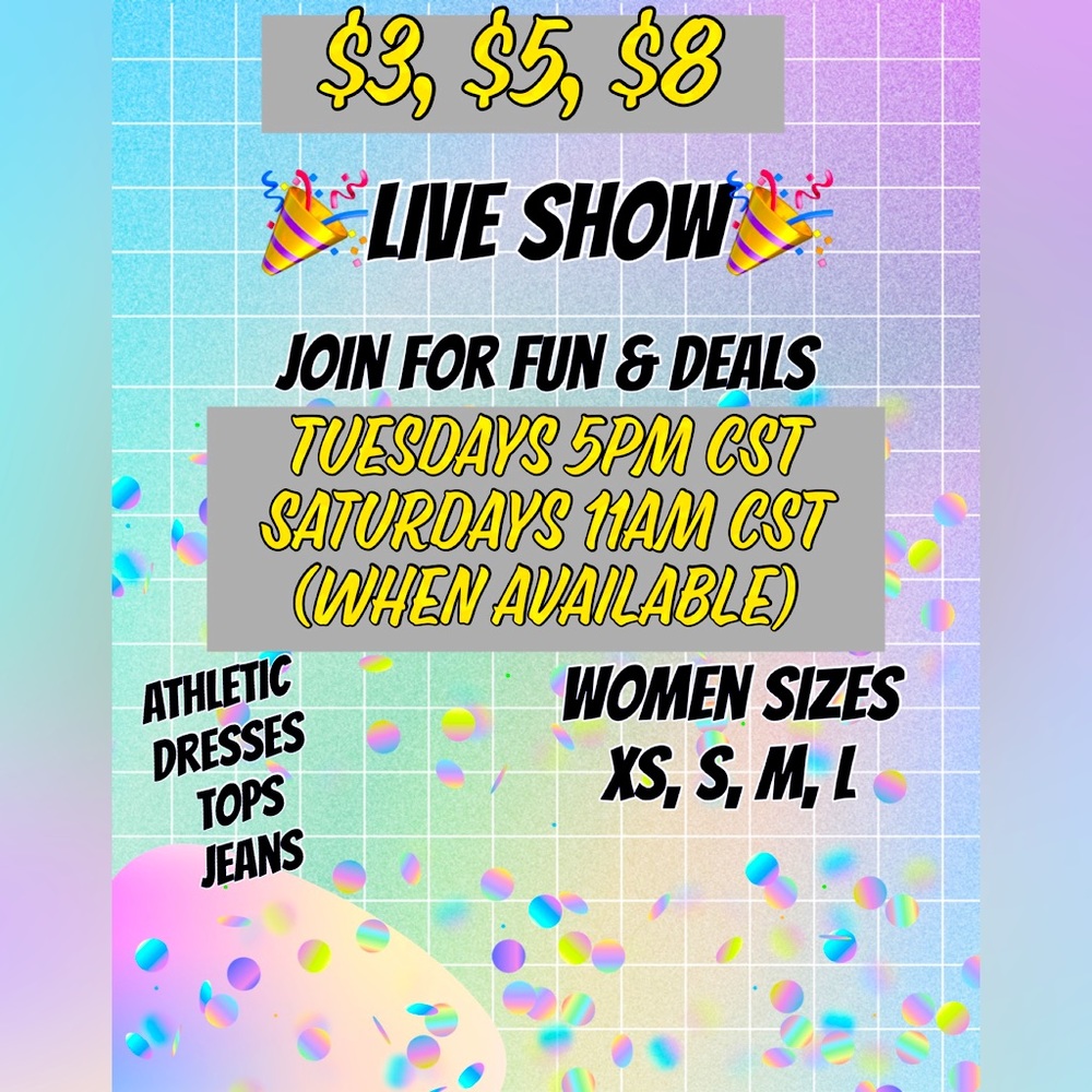 Like for Live Show Notifications